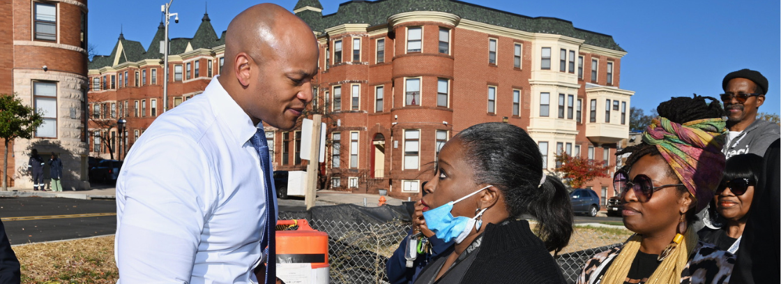 Governor Moore Visits Administration's Affordable Housing Projects