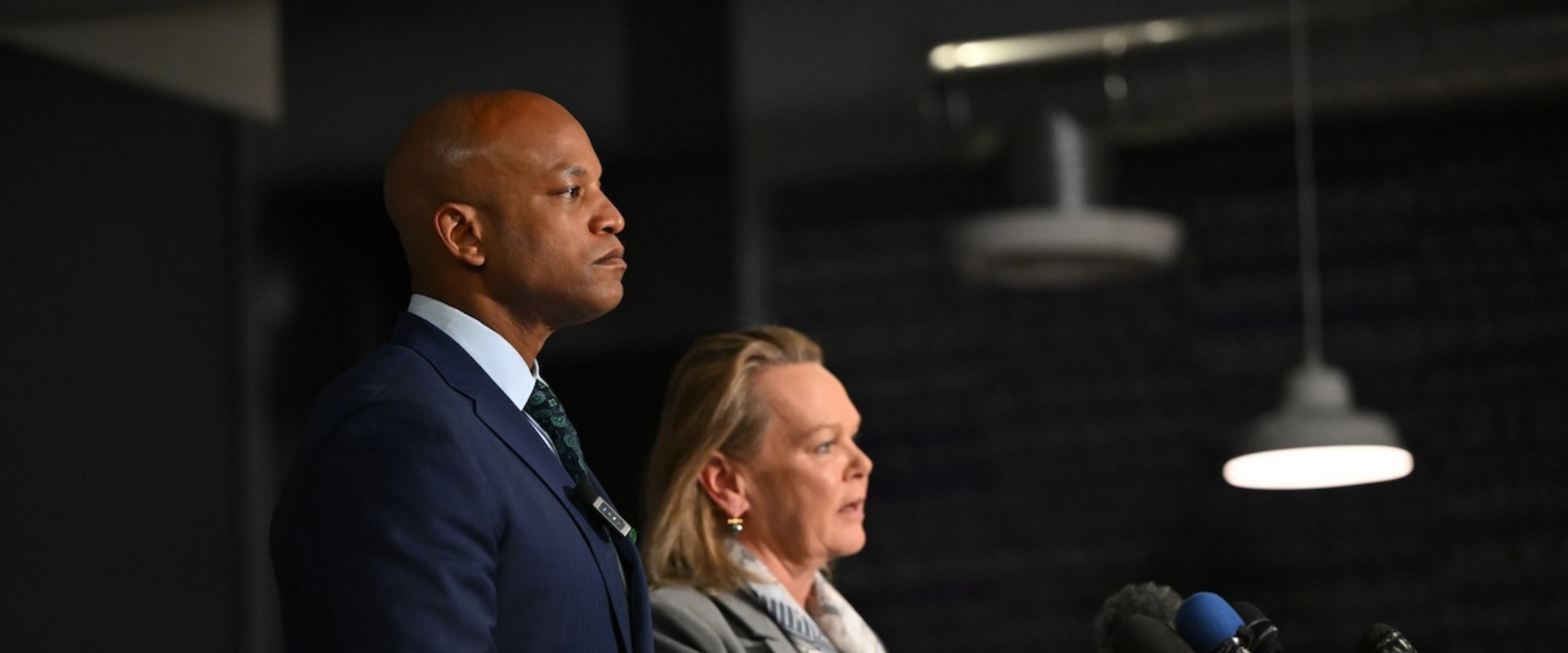 Governor Moore and Representative April Delaney