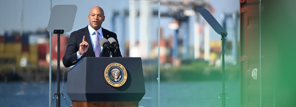 Governor Moore Joins President Biden to Celebrate $147 Million Investment to Create Clean Jobs and Support the Port of Baltimore’s Zero-Emission Goals