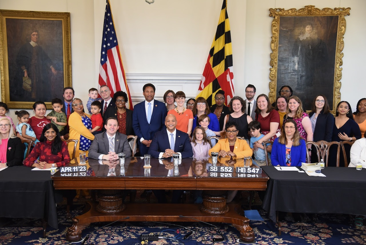 Governor Wes Moore today presided over the Moore-Miller Administration’s first bill signing, dedicated to ending child poverty in Maryland.