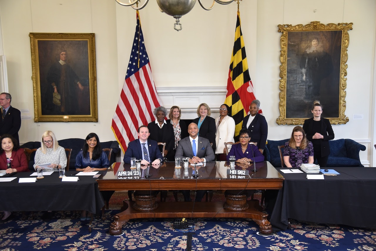 Governor Wes Moore presided over the Moore-Miller Administration’s third bill signing, dedicated to building a Maryland that serves.