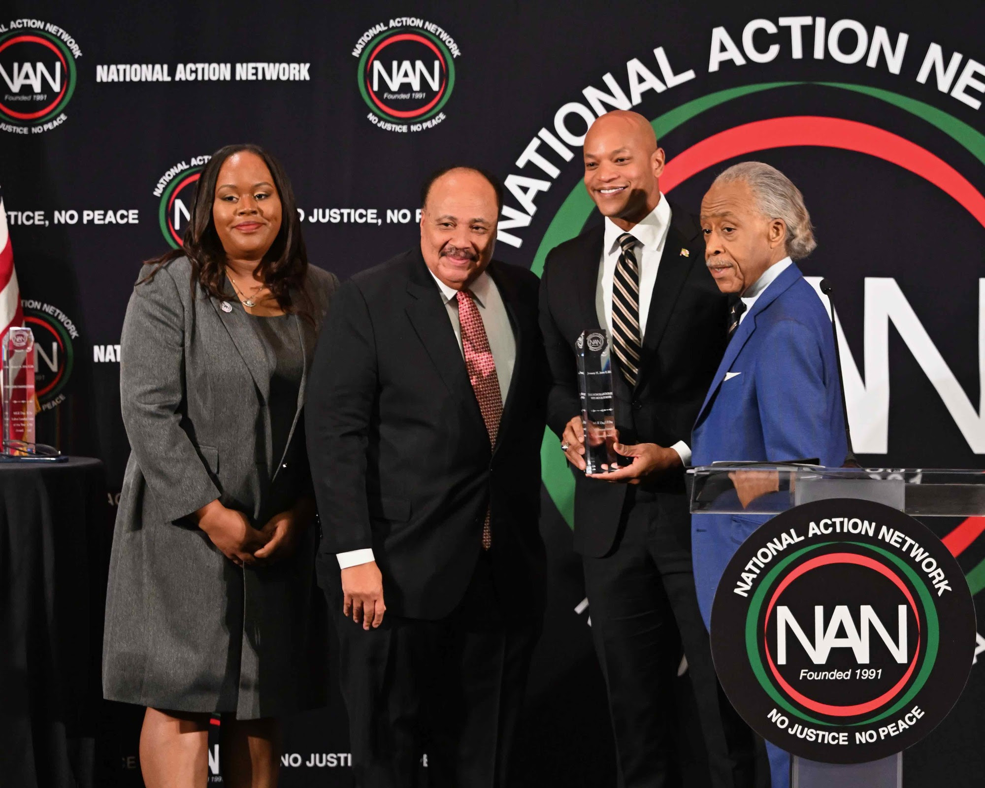 Governor Moore at National Action Network Awards Ceremony