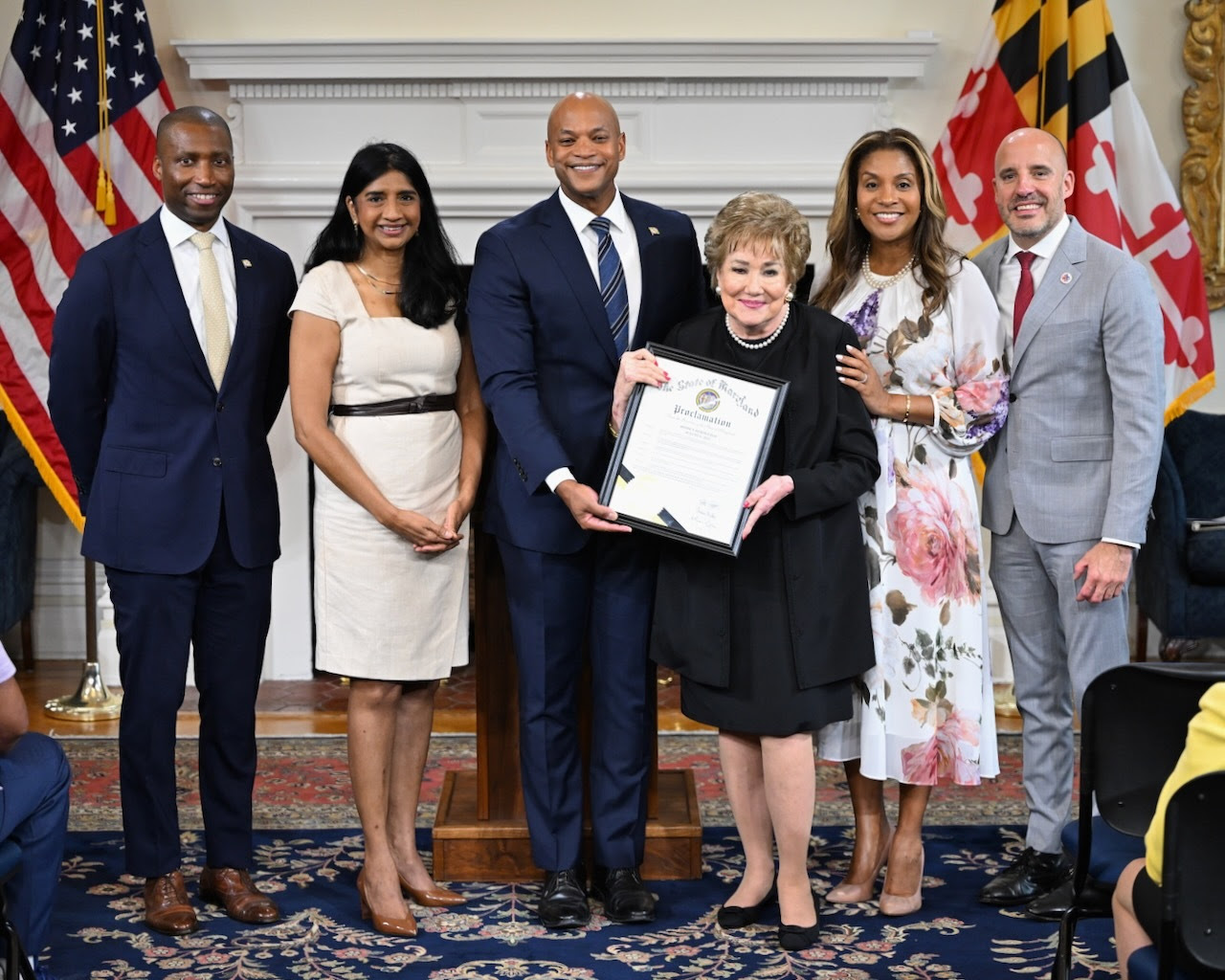 Group Photo with Governor, Lt. Gov, and First Lady