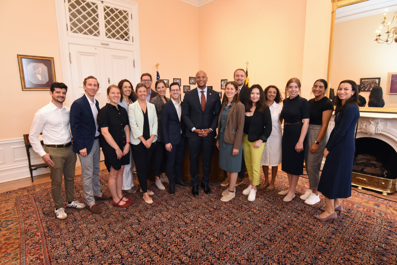 Governor Wes Moore this week hosted the U.S. Climate Alliance Secretariat for a meeting at the State House in Annapolis.